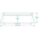 Täispuhutav bassein Bestway 57270 ø 305 x 76 cm