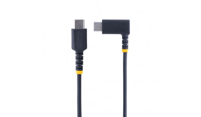 USB-C-kaabel Startech R2CCR-15C-USB-CABLE Must 15 cm