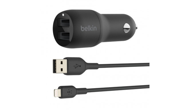 Автомобильное зарядное устройство Belkin CCD001BT1MBK 24 W