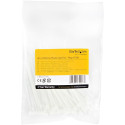 Nylon Cable Ties Startech CBMZT4N              White Nylon Cable Ties Startech CBMZT4N              White