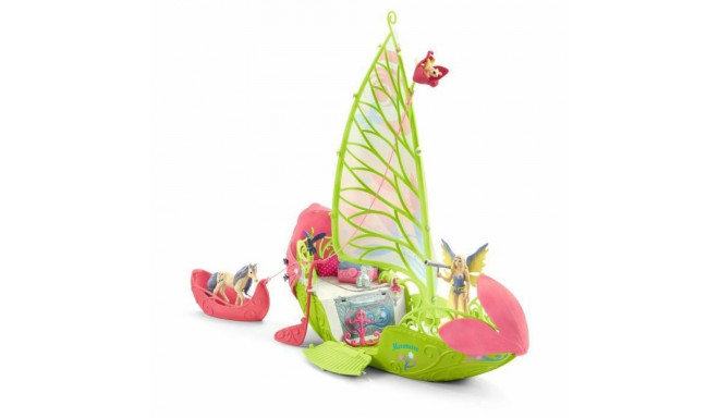 Playset Schleich Sera's magical flower boat 19 Предметы Лошадь