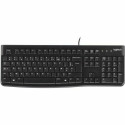 Klaviatuur Logitech K120 Must Prantsuse AZERTY