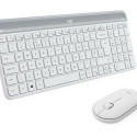 Keyboard and Mouse Logitech  MK470 White French AZERTY