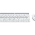 Klaviatuur ja Hiir Logitech  MK470 Valge Prantsuse AZERTY