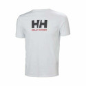 Men’s Short Sleeve T-Shirt LOGO Helly Hansen 33979 001  White - S