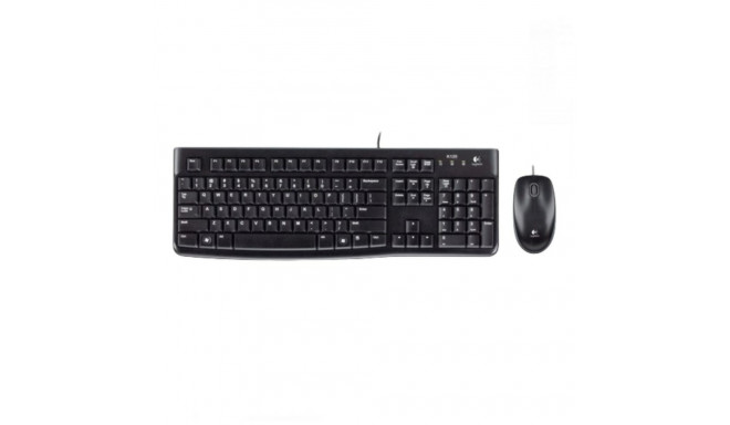 Клавиатура Logitech Desktop MK120 Чёрный французский AZERTY AZERTY