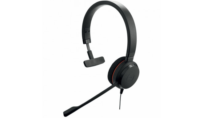 Headphones with Microphone Jabra Evolve 20 UC Mono Black