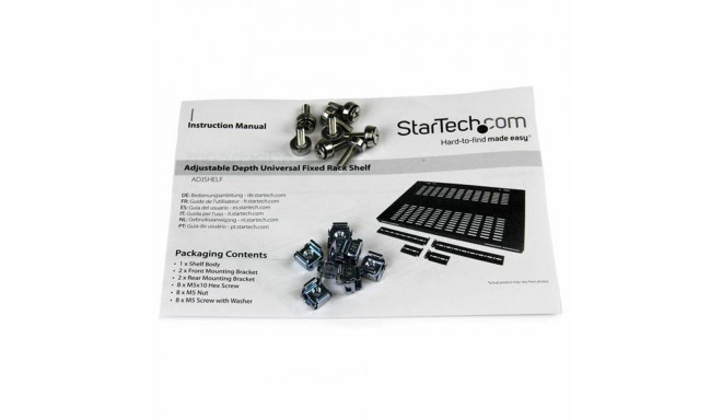 Fixed Tray for Rack Cabinet Startech ADJSHELF