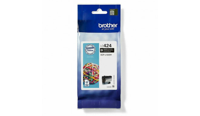 Картридж с оригинальными чернилами Brother LC424 - Голубой