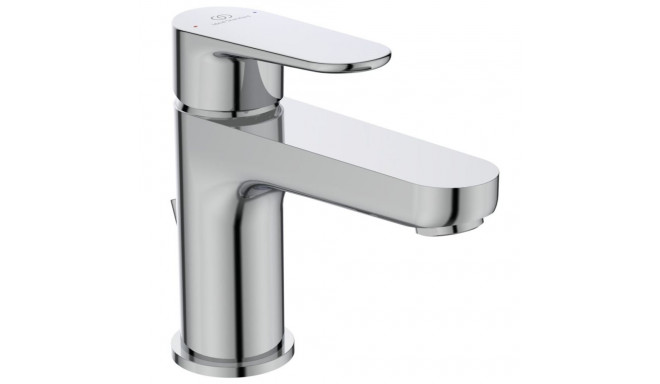 Basin mixer with bottom valve Ideal Standard Cerafine O H80, BC698AA, chrome