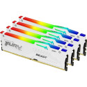 Kingston Fury Beast RGB memory, DDR5, 128 GB, 5600MHz, CL40 (KF556C40BWAK4-128)