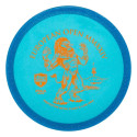 Discgolf DISCMANIA Midrange C-Line Metalflake MD4 Teal 5/4/0/3