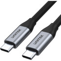 Unitek USB-C - USB-C USB Cable 1 m Gray (C14082ABK)