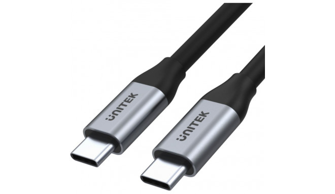 Unitek USB-C - USB-C USB Kaabel 1 m Hall (C14082ABK)
