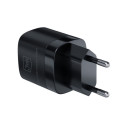 3MK Hyper GaN Charger 33W charger network. Black/Black