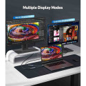 PremiumCord kabel USB-C to DisplayPort DP1.4   8K@60Hz a 4k@120Hz  2m