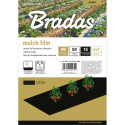Mulch film without holes 0,8 m x 50m, 15 mic.
