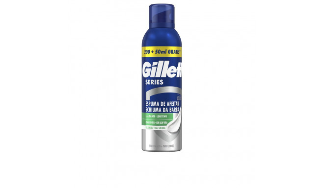 GILLETTE SERIES espuma de afeitar piel sensible 250 ml