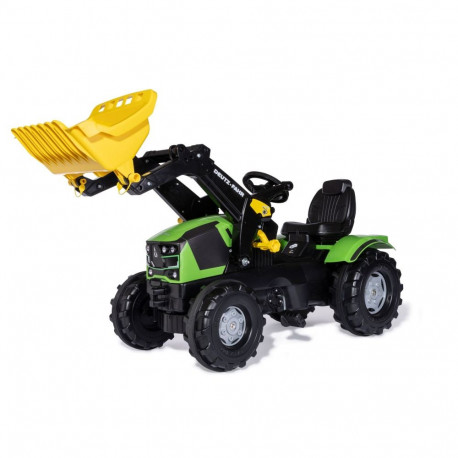 Педальный трактор Farmtrac Deutz-Fahr 5120 с ковшом