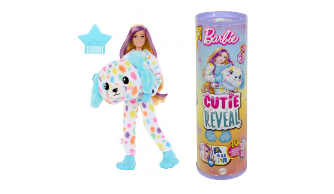 Barbie®️ Cutie Reveal vikerkaarekostüümidega nukud -  Dalmaatslane