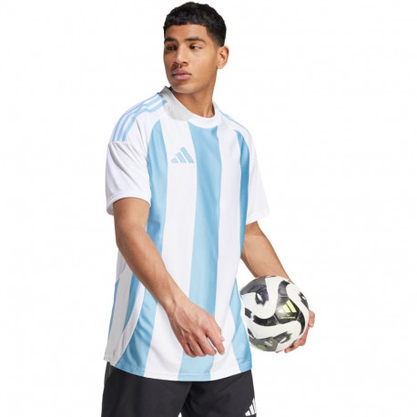 Adidas meeste särk Striped 24 Jersey IW4555 L, valge-helesinine