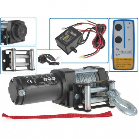 Elektriskā vinča 12V 3500LB, G81704 GEKO