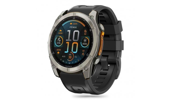 TECH-PROTECT SILICONE GARMIN FENIX 5 / 6 / 6 PRO / 7 / 8 (47 MM) / E BLACK