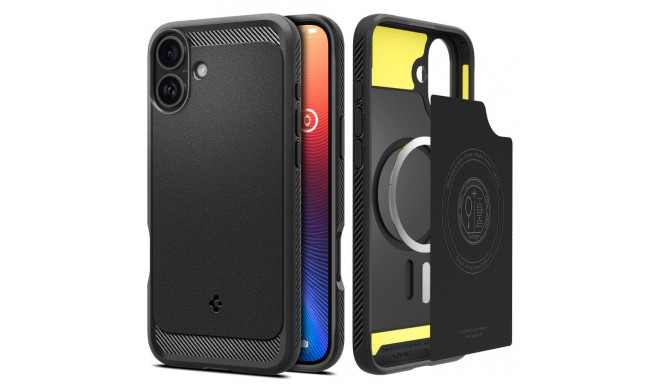 Spigen Rugged Armor Mag Magsafe case for iPhone 16 Plus 6,7" matte black