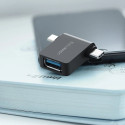 Ugreen 2в1 Адаптер Micro USB Мужской + USB Type C Мужской на USB 3.0 Женский Черный