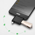 Ugreen 2в1 Адаптер Micro USB Мужской + USB Type C Мужской на USB 3.0 Женский Черный