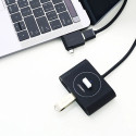 Ugreen 2in1 Adapter Micro USB Male + USB Type C Male to USB 3.0 Female Black