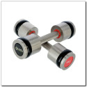 HH06 2 x 6 KG CHROME DUMBBELLS HMS PREMIUM