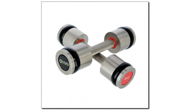 HMS Fitness HH06 Fixed-weight dumbbell 6 kg 2 pc(s)