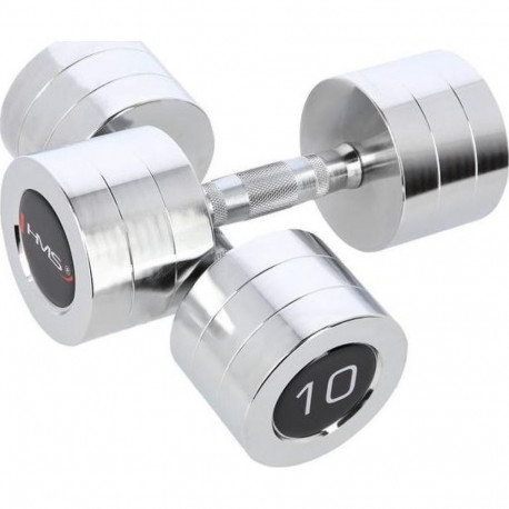 Chrome dumbbells 2x10 kg HMS CHD10