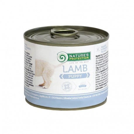 NATURE'S PROTECTION Puppy Lamb märgtoit kutsikatele 200 g
