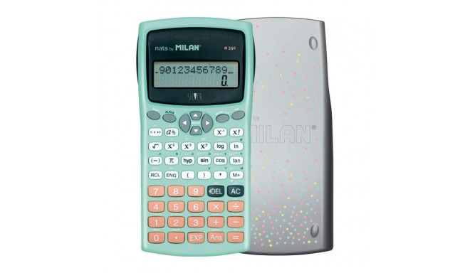 Scientific calculator 240 functions SILVER on blister 159110SLBL MILAN