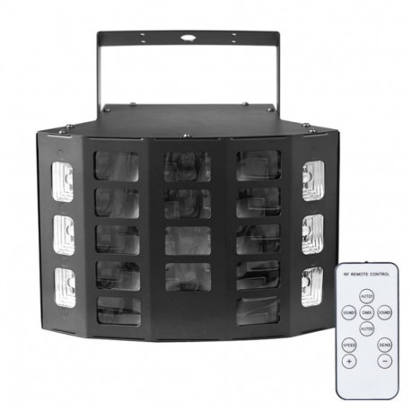 LIGHT4ME multiefekt-valgusti TURBO DERBY 3IN1 LED