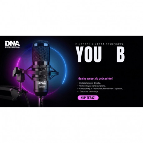 DNA YOU2B Microphone Kit Audio Interface Tripod