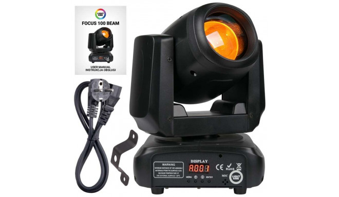 LIGHT4ME FOCUS 100 BEAM LED Moving Head