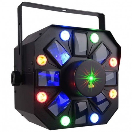 LIGHT4ME disko valgusefekt OCTALED RGBWA flower