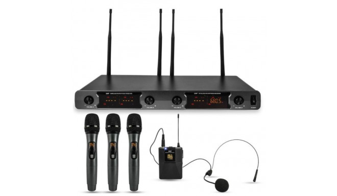 NN WMIC4 Wireless Microphone Sound System