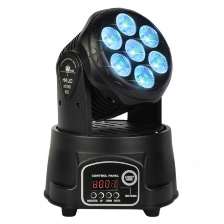Light4me pöördpea Compact PMH 7x8W LED wash