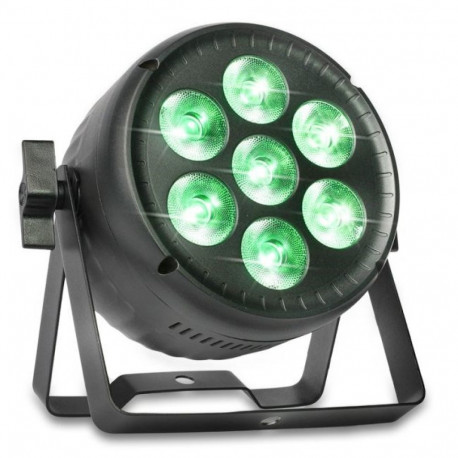Light4me dekoratiivne prožektor VENOM PAR 7X30W RGBW LED