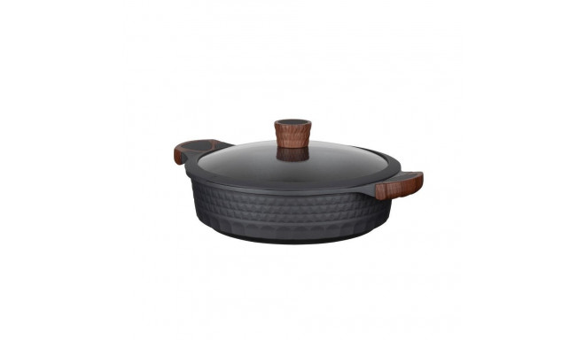 Resto Kitchenware 93506 ümmargune must puidust kastrul 4,4 l