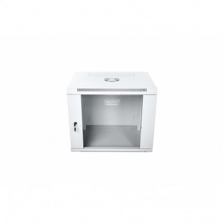 Digitus DN-W19 09U/450 seinakapp 9U Seinapealne rack Helehall