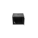 Digitus DN-W19 09U/450/B rack cabinet 9U Wall mounted rack Black