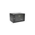 Digitus DN-W19 06U/450/B rack cabinet 6U Wall mounted rack Black