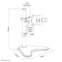 Neomounts monitor desk stand