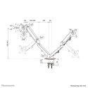 Neomounts desk monitor arm
