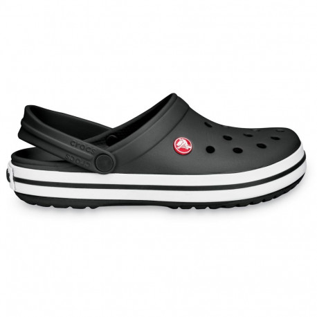Crocs klotsid Crocband unisex, must, valge